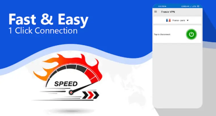 France VPN android App screenshot 1